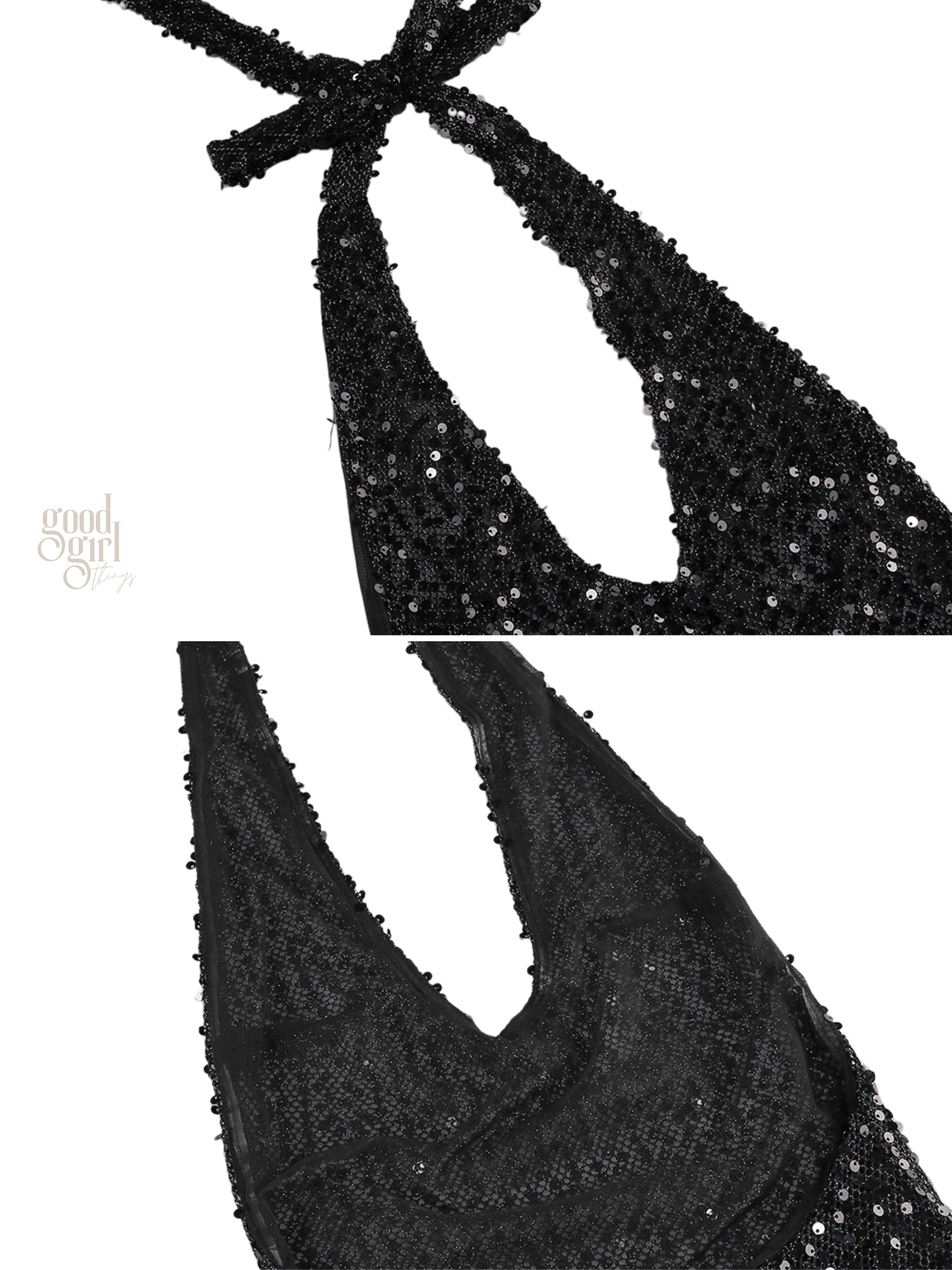 Alice Backless Sequin Maxi Dress