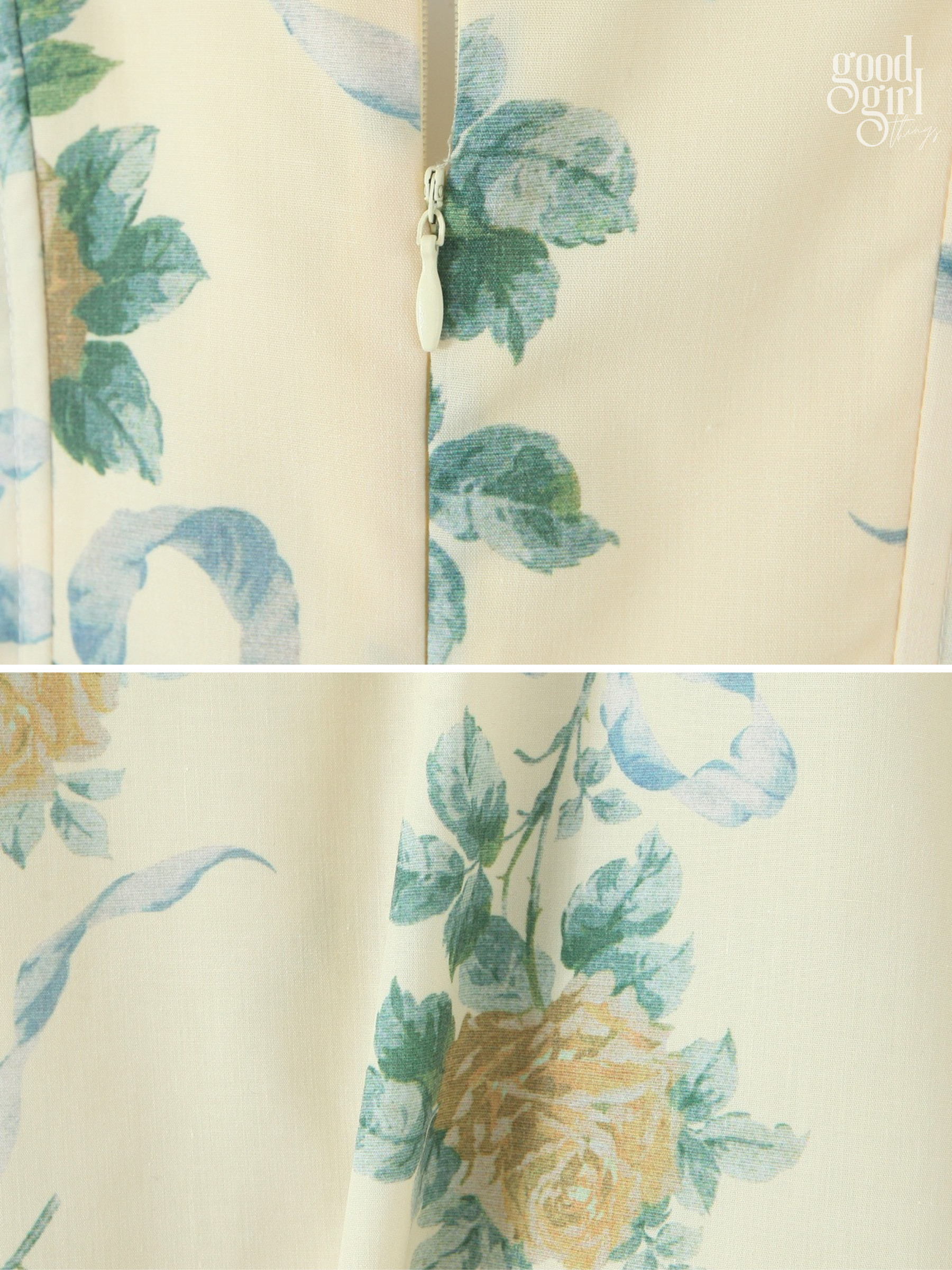 Marcy Floral Strap Midi Dress