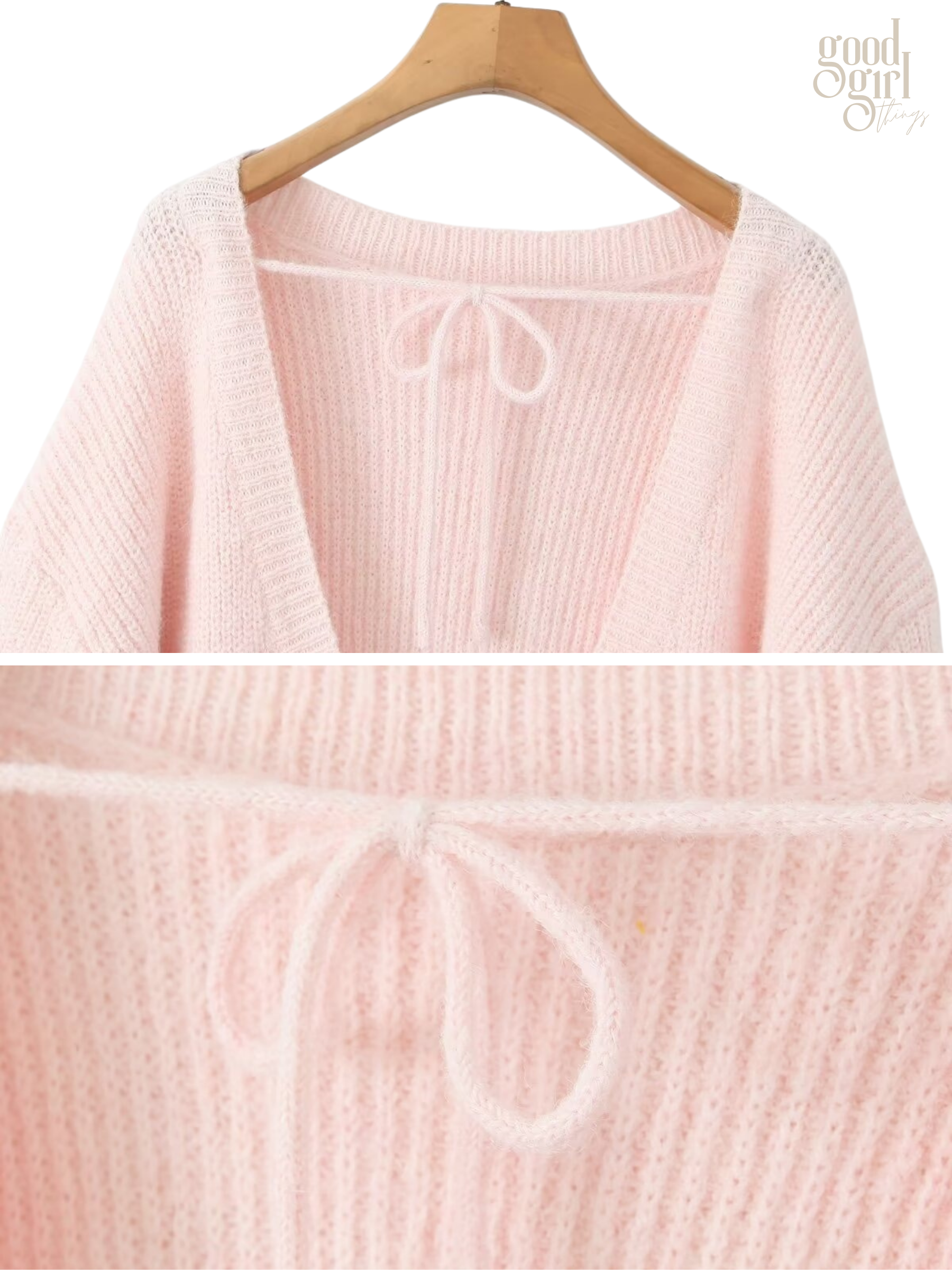 Asra Cozy Backless Sweater