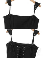 Gwen A-Line Corset Mini Dress