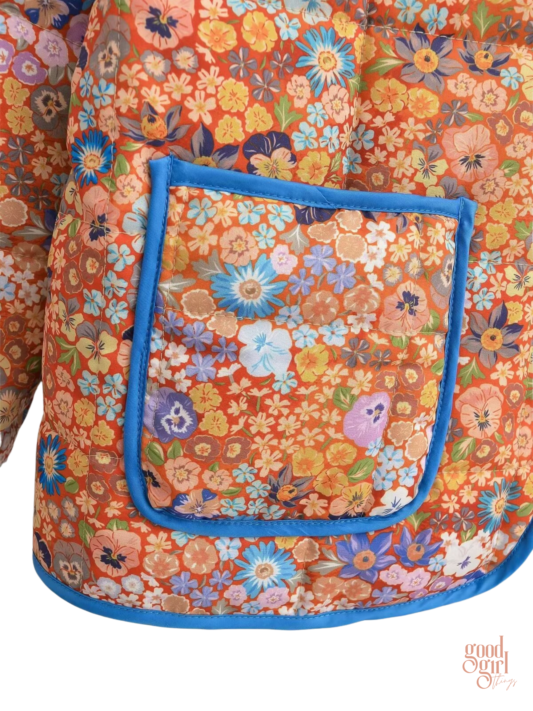 Billie Retro Printed Cotton Jacket