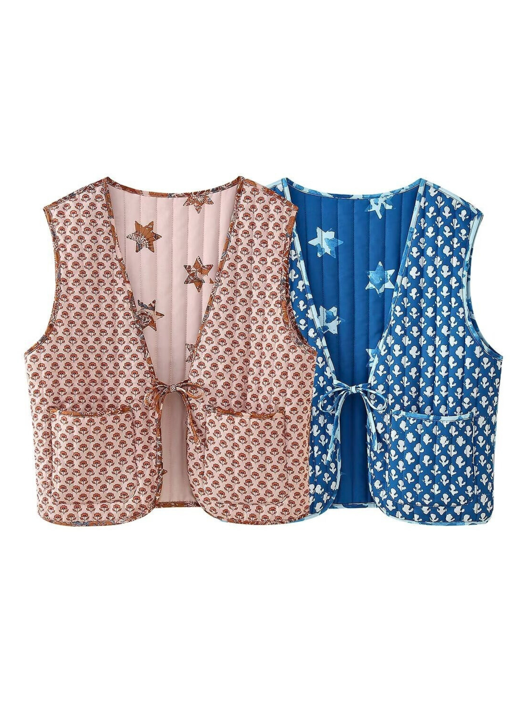 Mana Reversible Quilted Vest