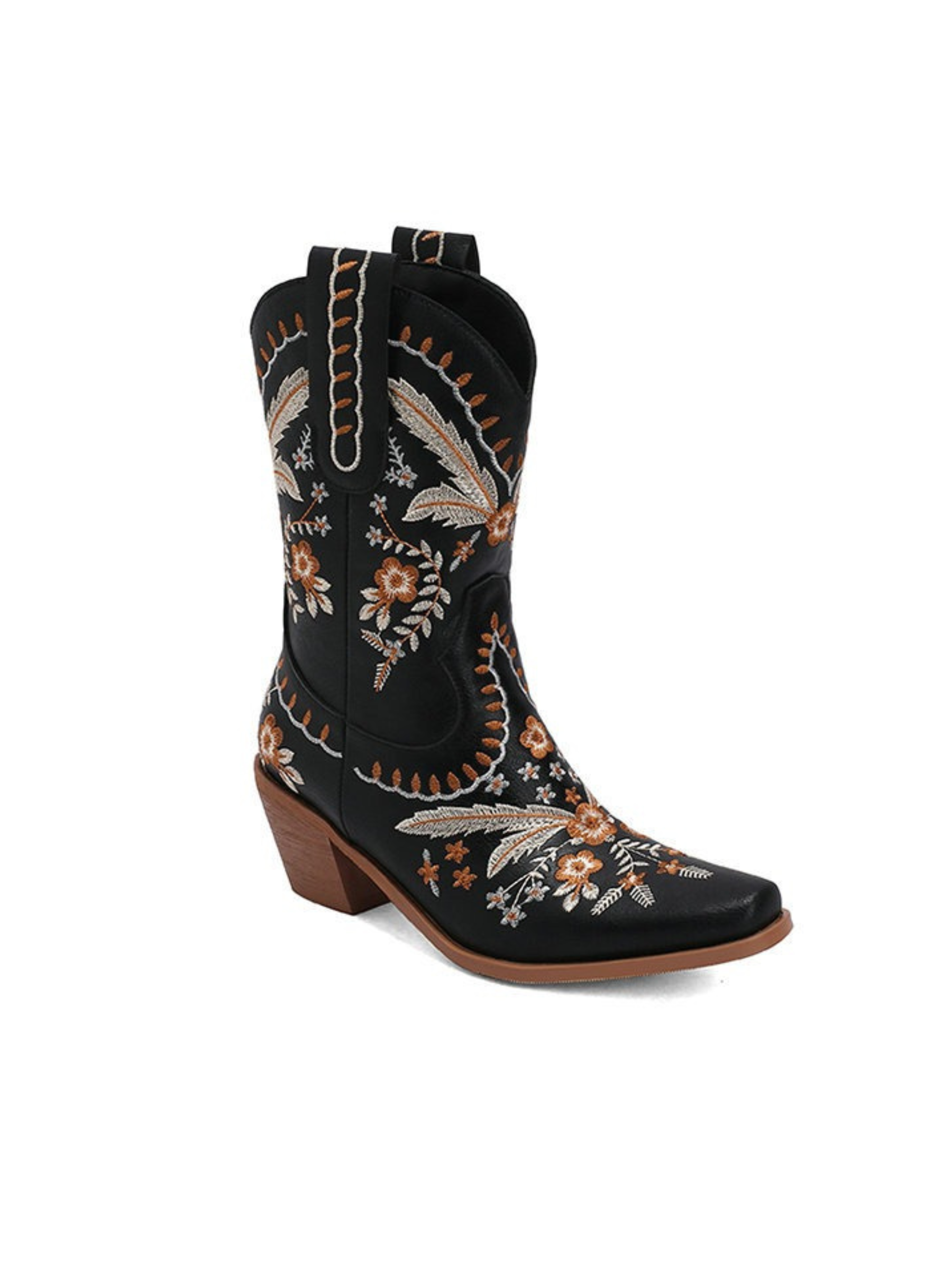 Venice Embroidered Cowboy Boots