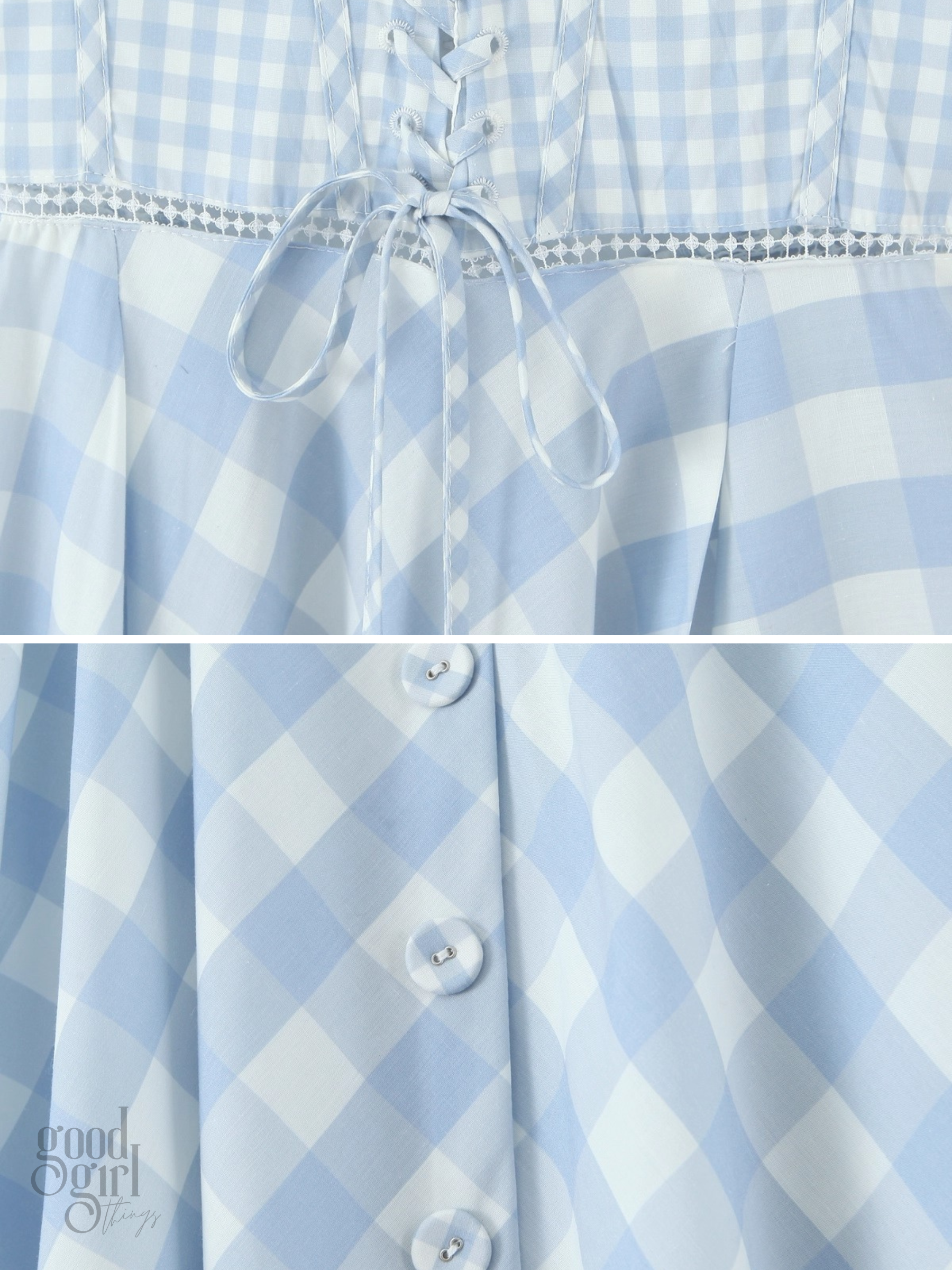 Aleyza Plaid Maxi Dress