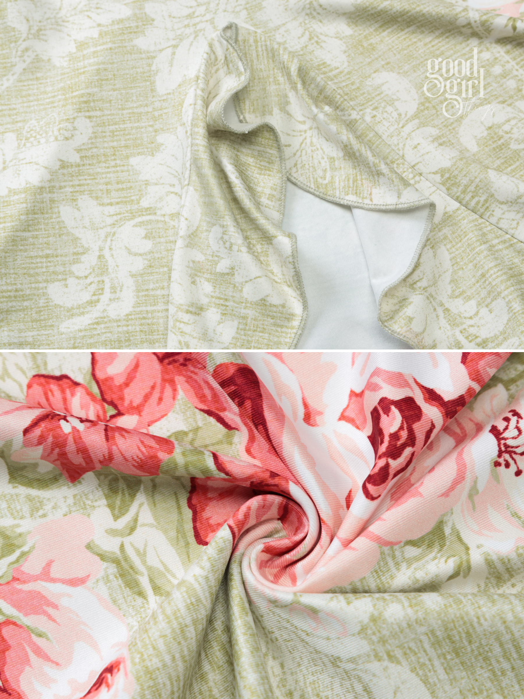 Ellena Vintage Floral Maxi Dress