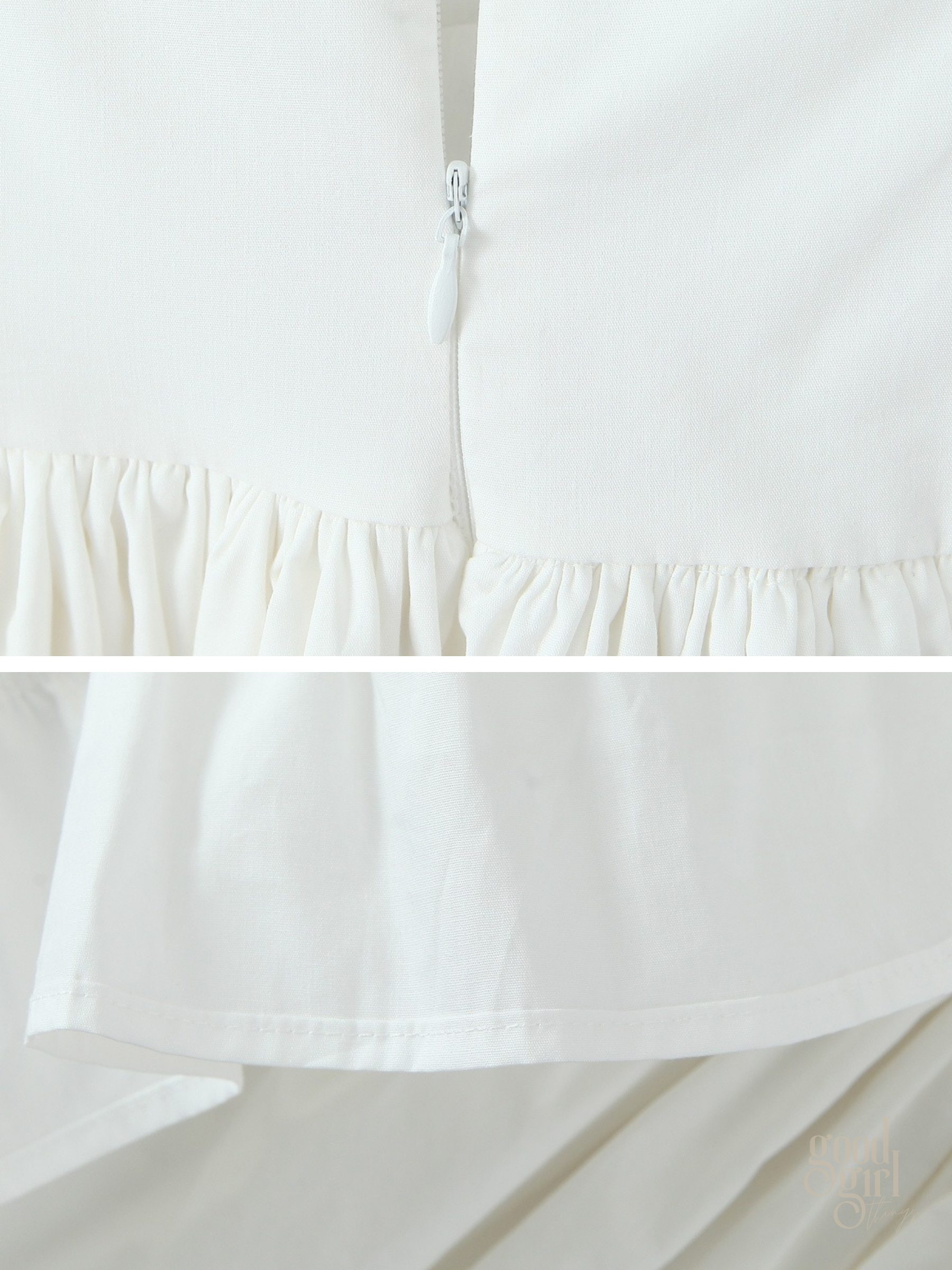 Keily Backless Ruffled Mini Dress