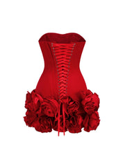 Inna Bloom Corset Mini Dress