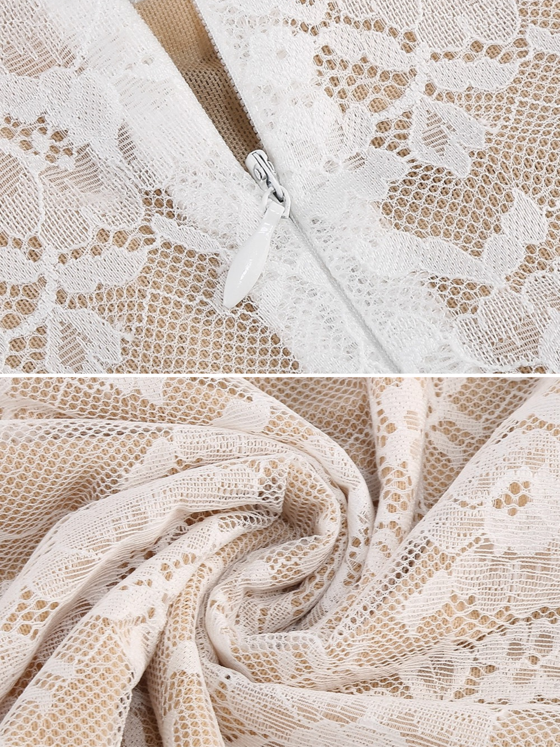 Cora Lace Long Sleeve Corset Mini Dress