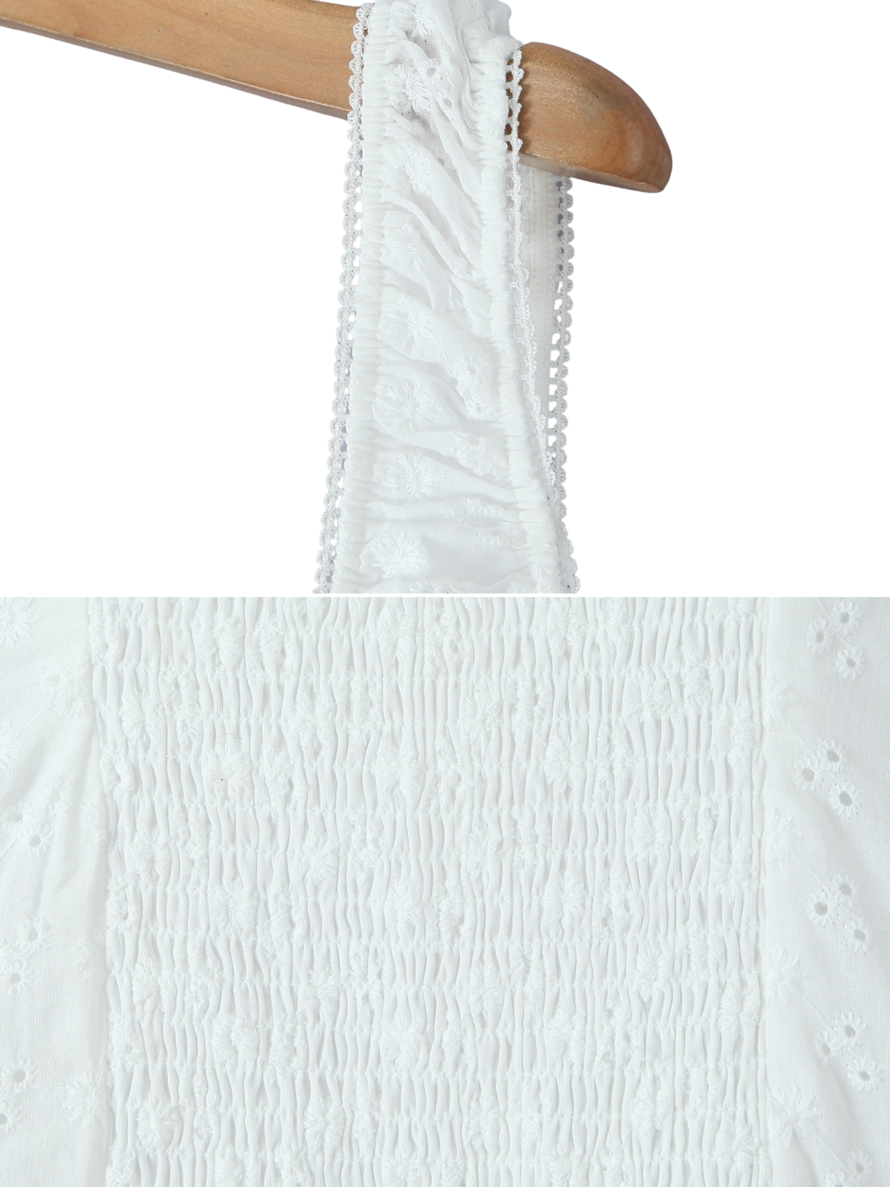 Alexia Smocked Mini Dress