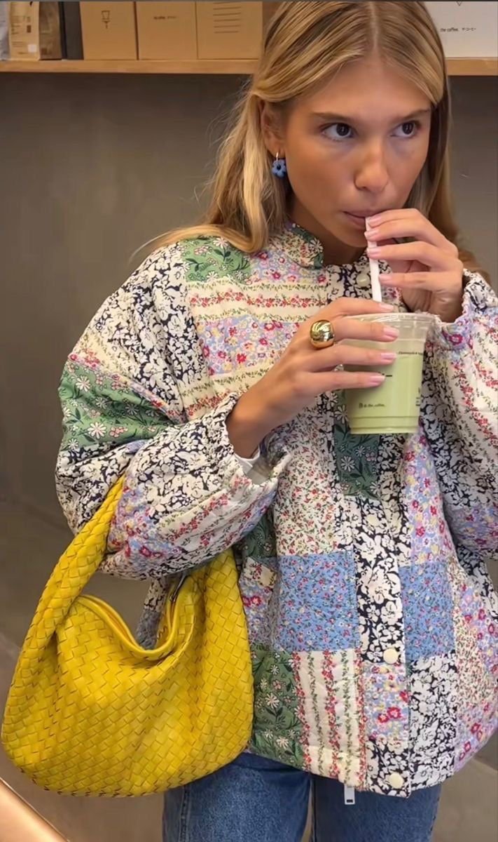 Markayla Reversible Floral Jacket