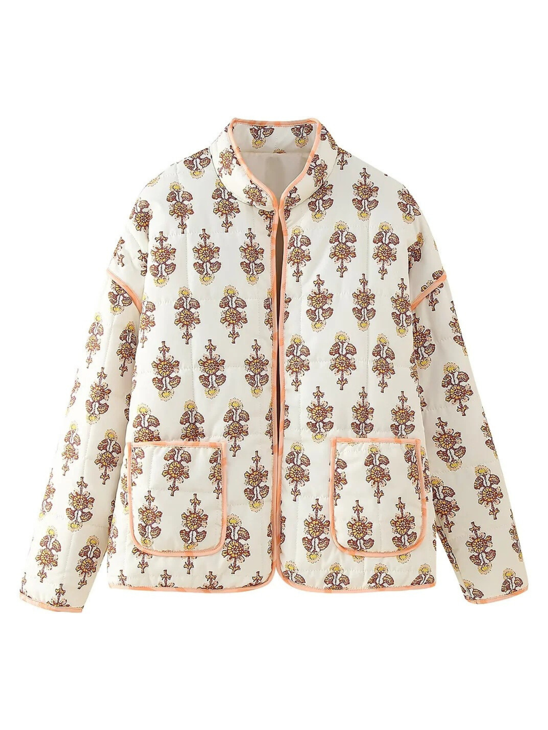 Billie Retro Printed Cotton Jacket