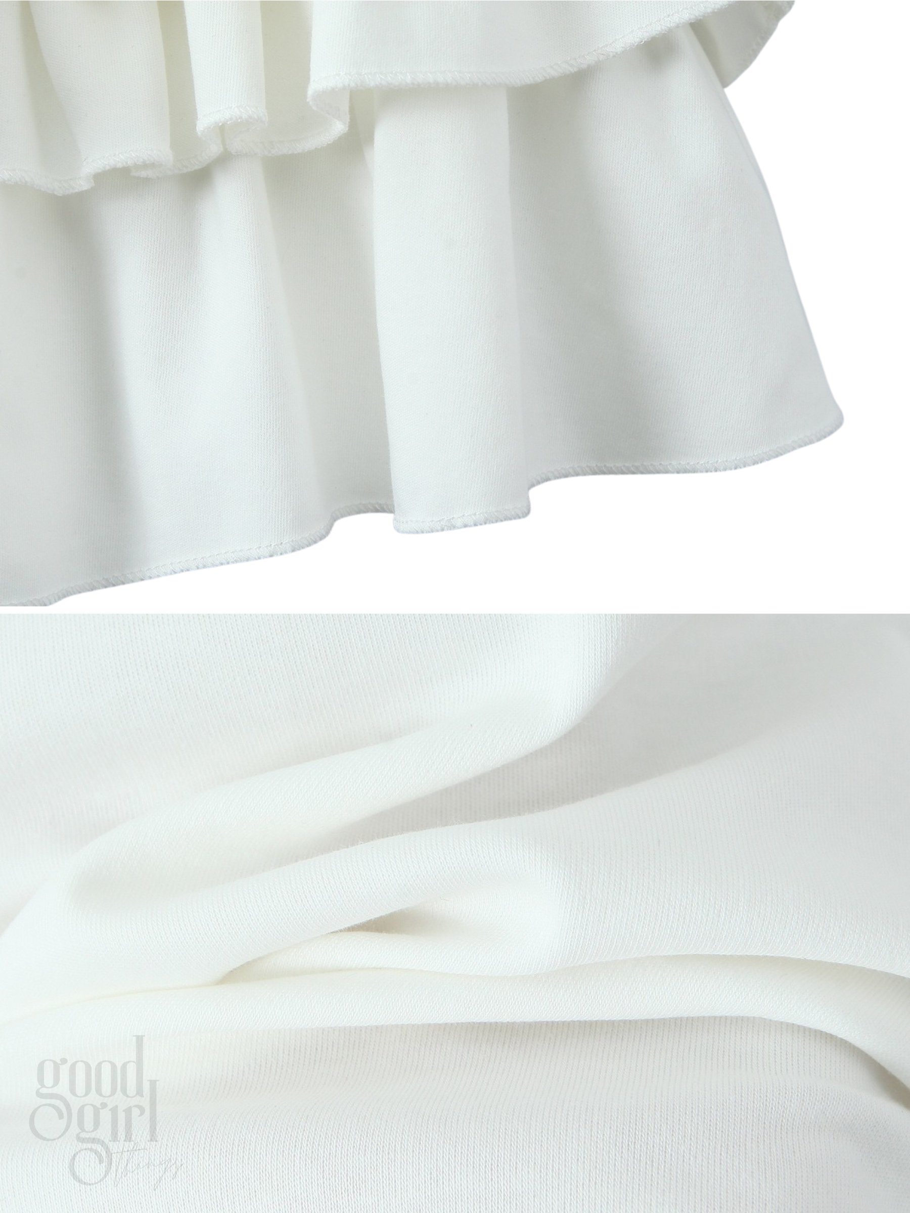 Aaron Ruffled Backless Mini Dress