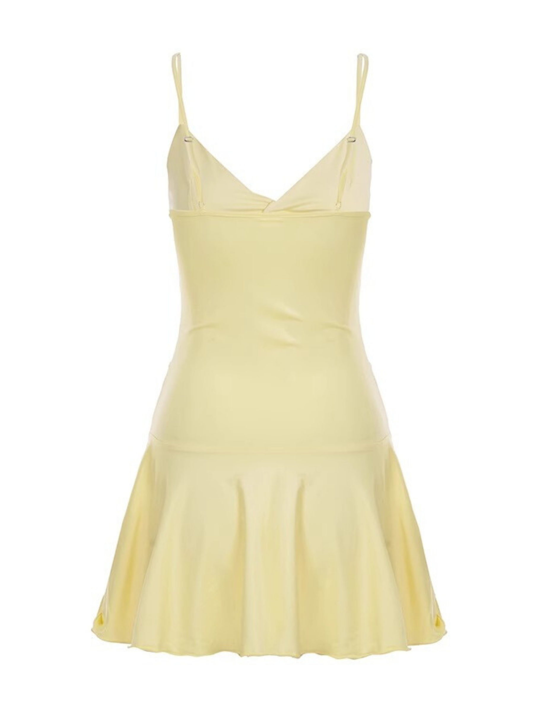 Analise V-Neck Pleated Mini Dress