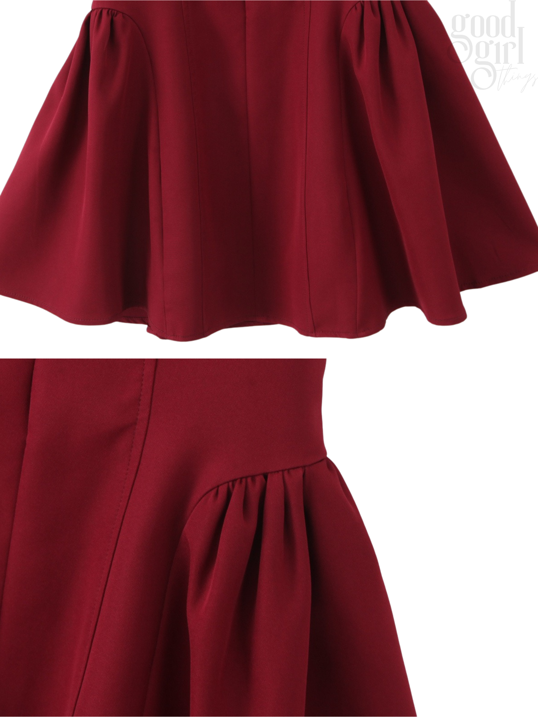 Justus Pleated Halter Mini Dress