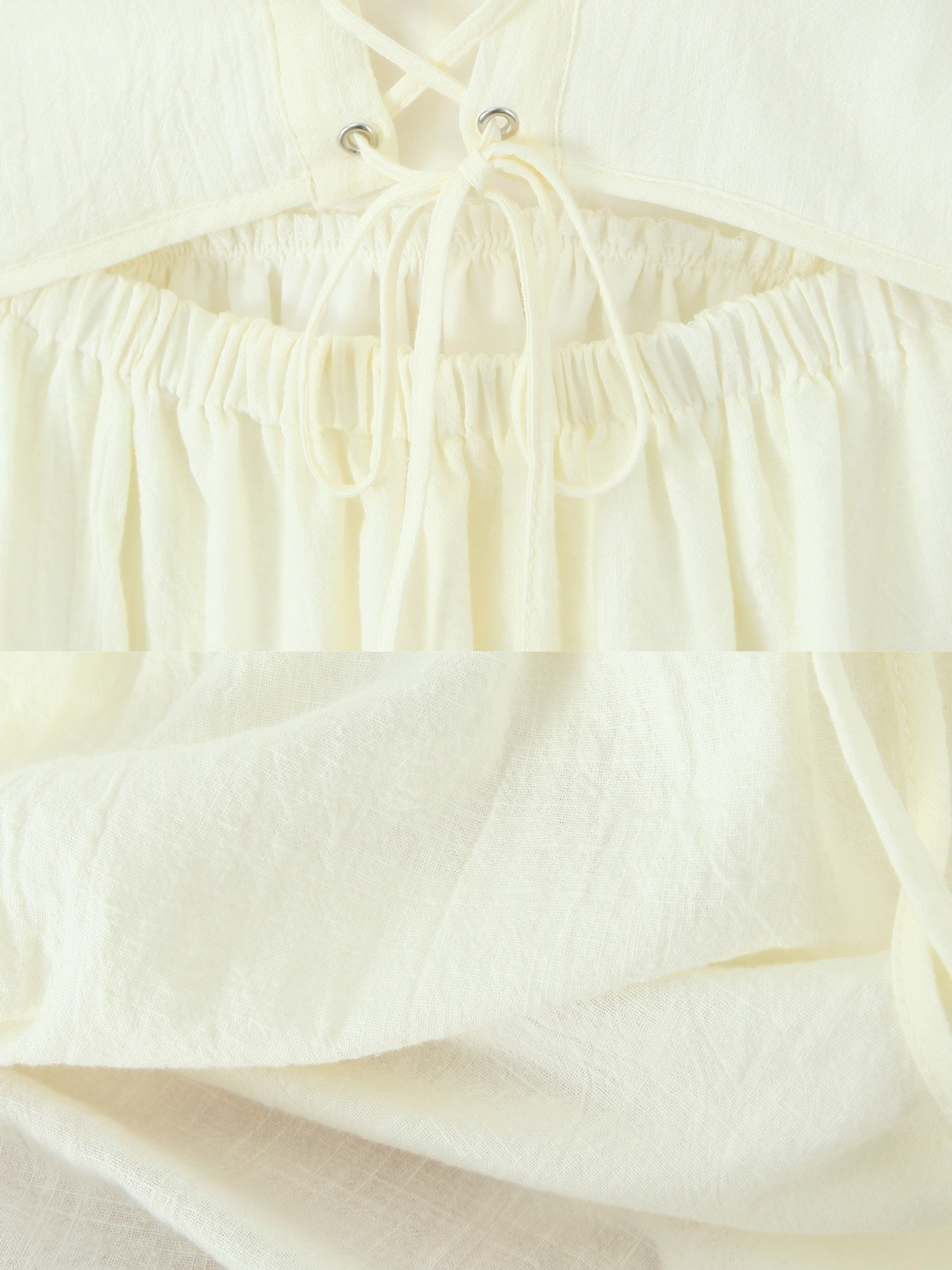 Hannah Lace Detailed Mini Dress