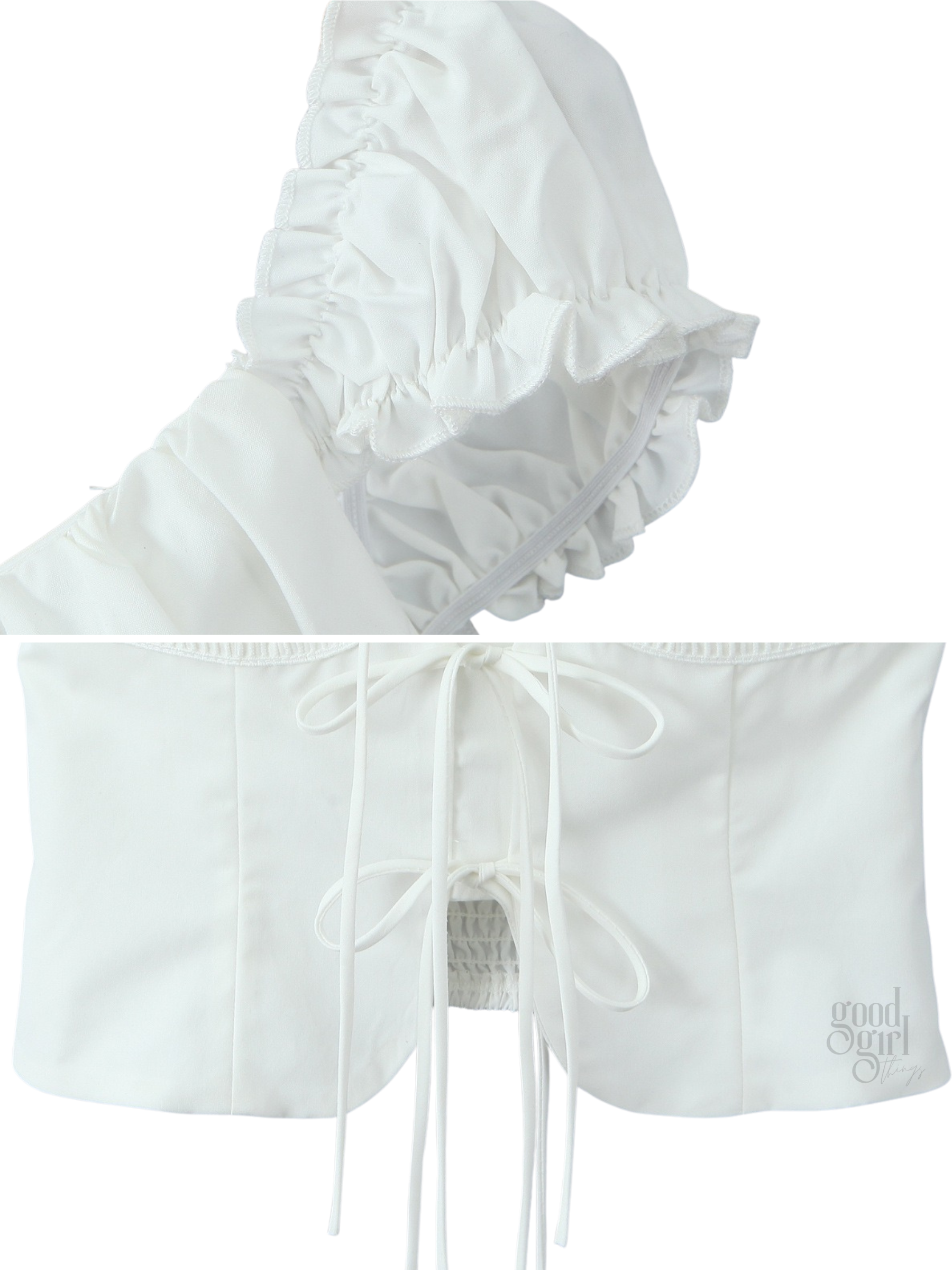 Naidelyn Puff Sleeve Crop Top