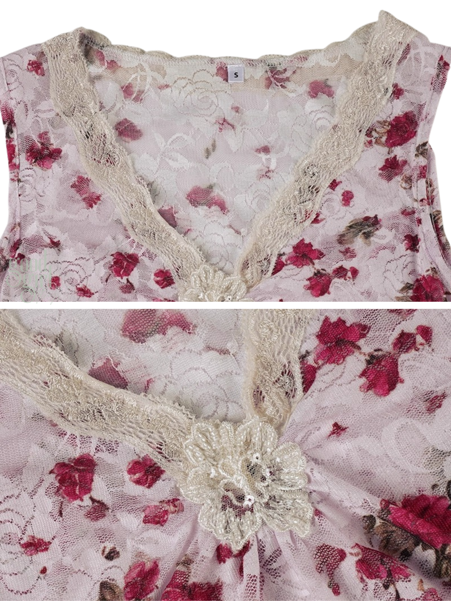 Naya Floral Lace Vest Top