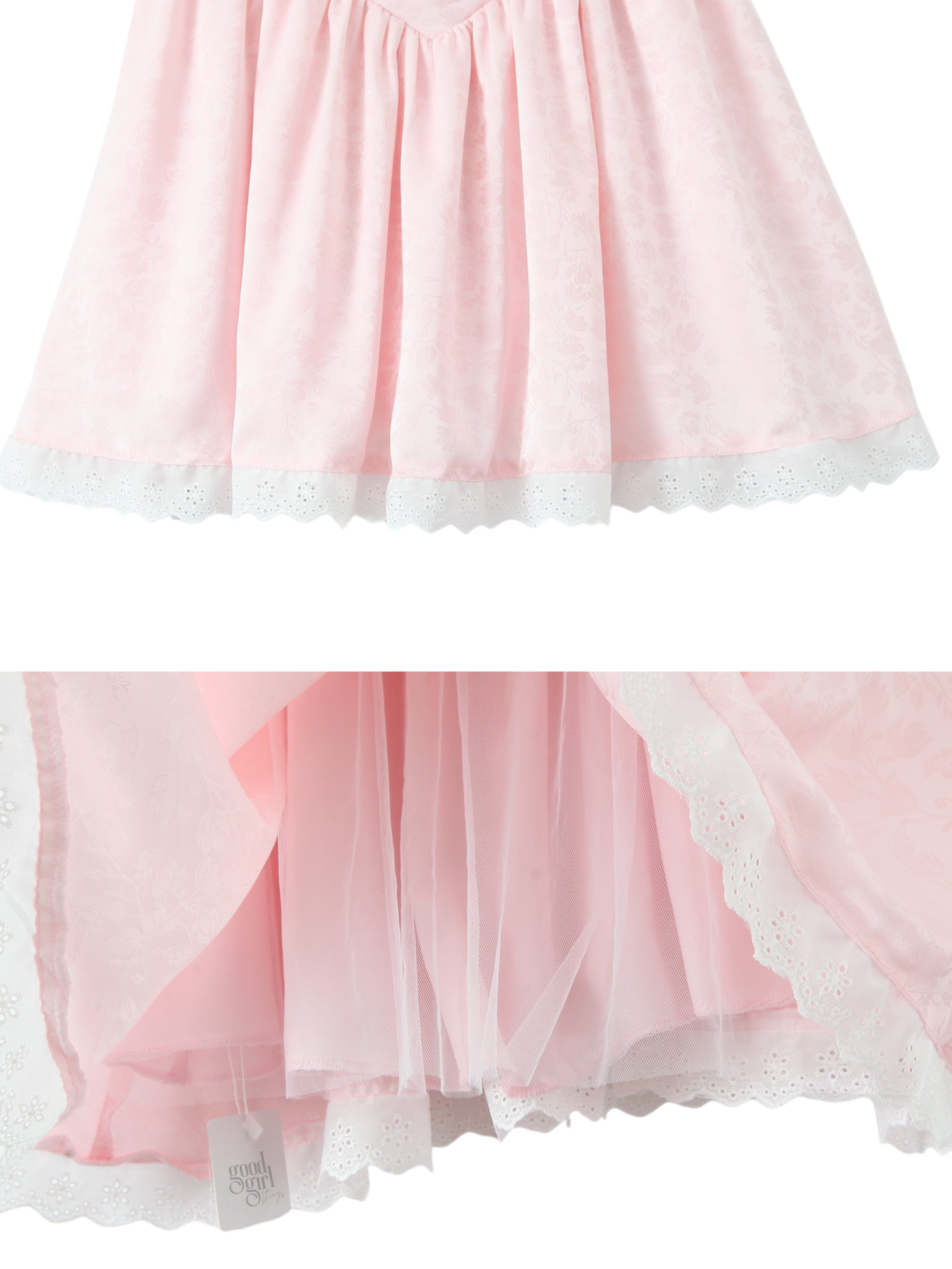 Leona Lace Trim Corset Mini Dress