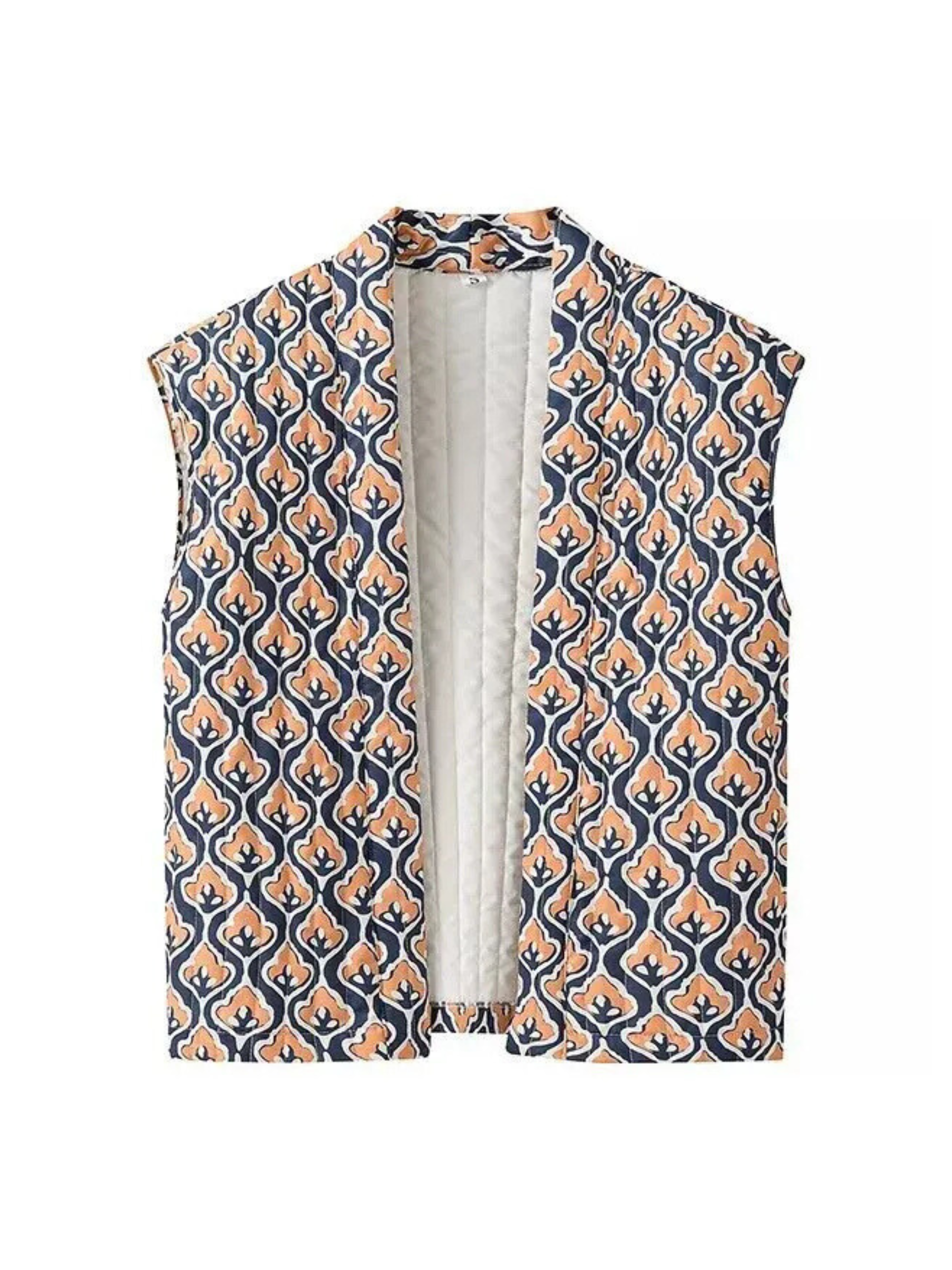 Kalee Printed Padded Vest