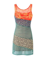 Milania Mini Dress in Green