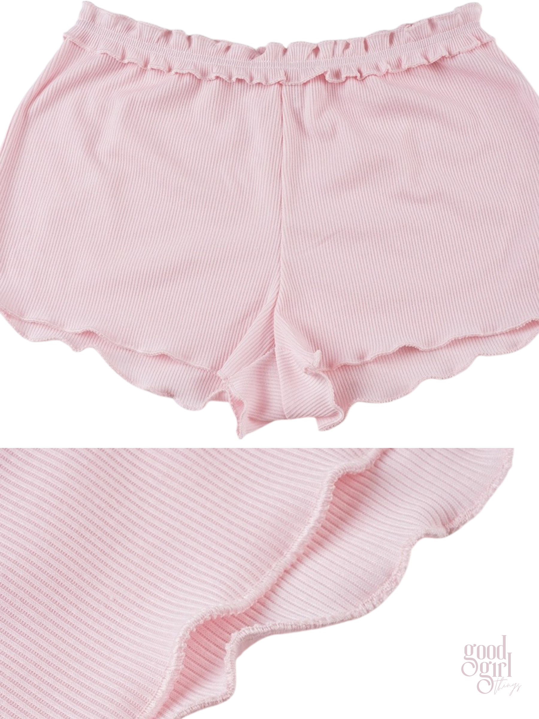 Abby Ribbed Knit Pajama Set