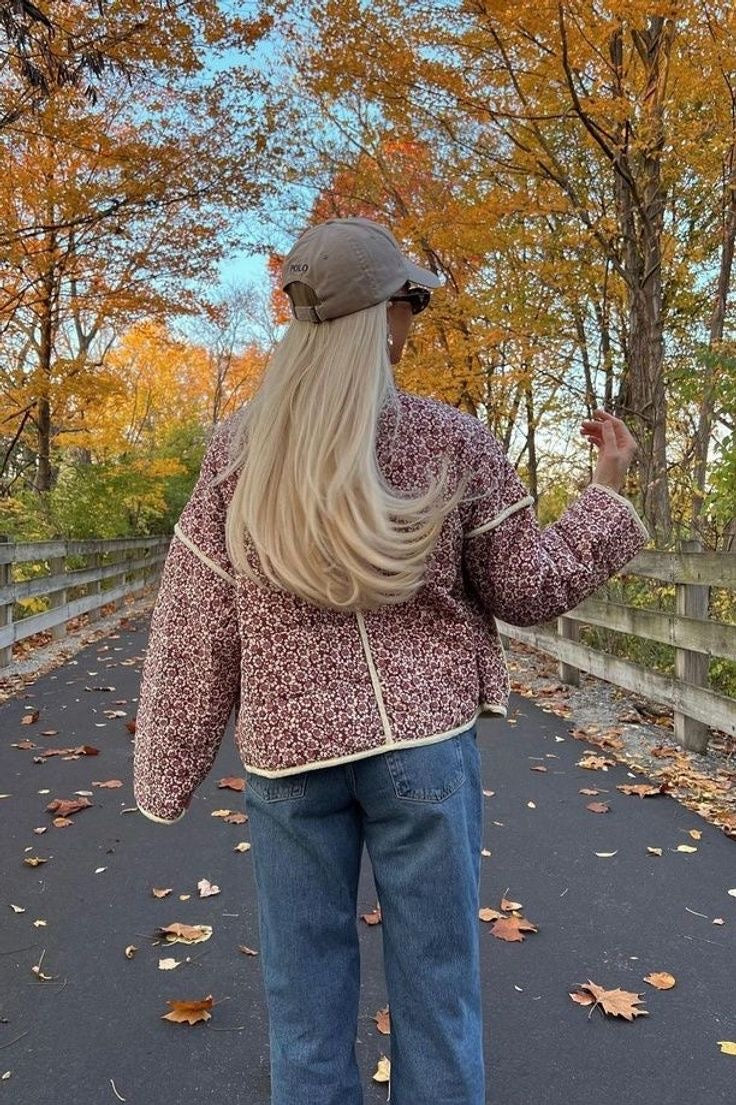 Kenia Floral Padded Jacket