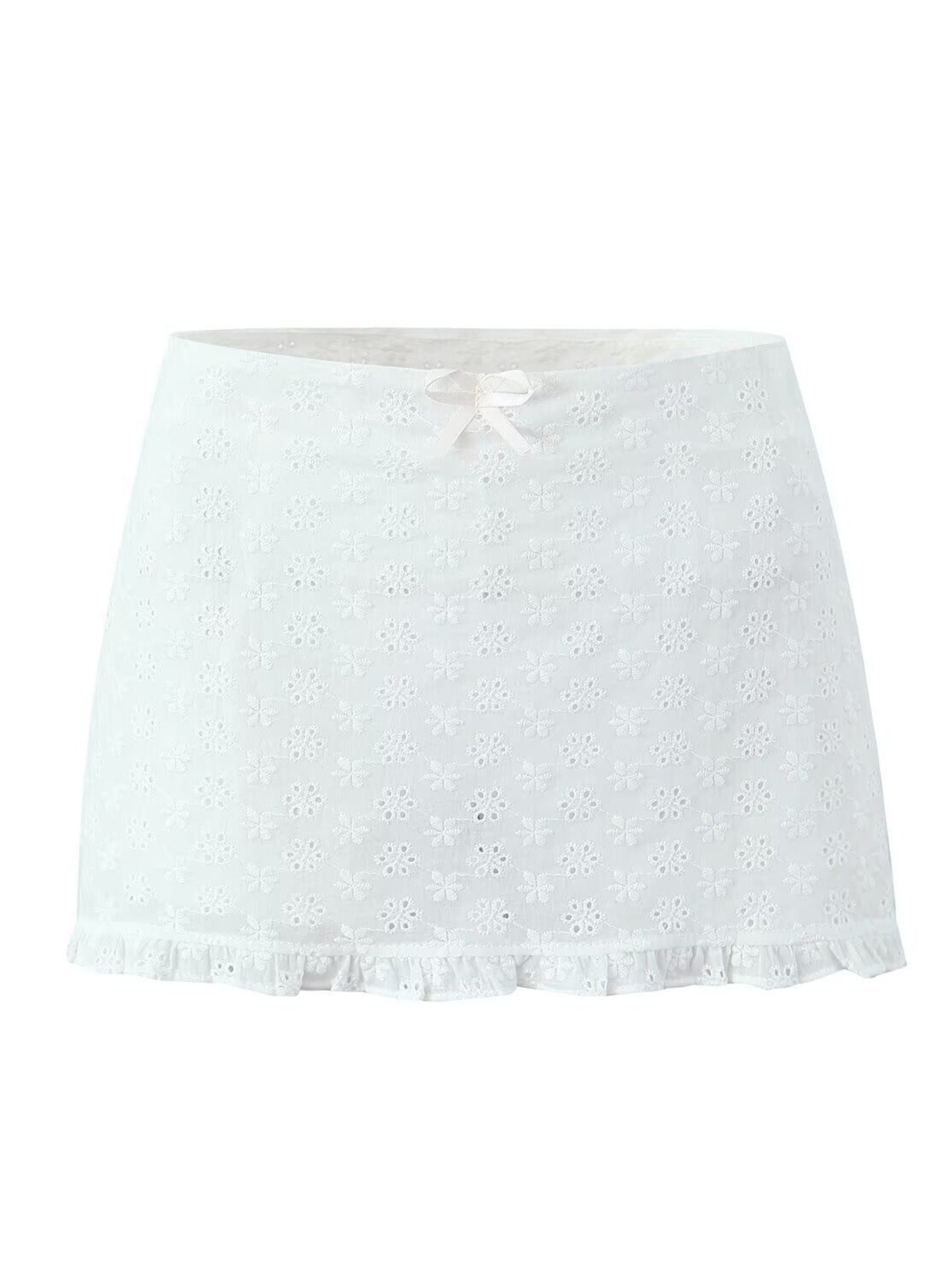 Kelsea Embroidered Lace Skirt Set