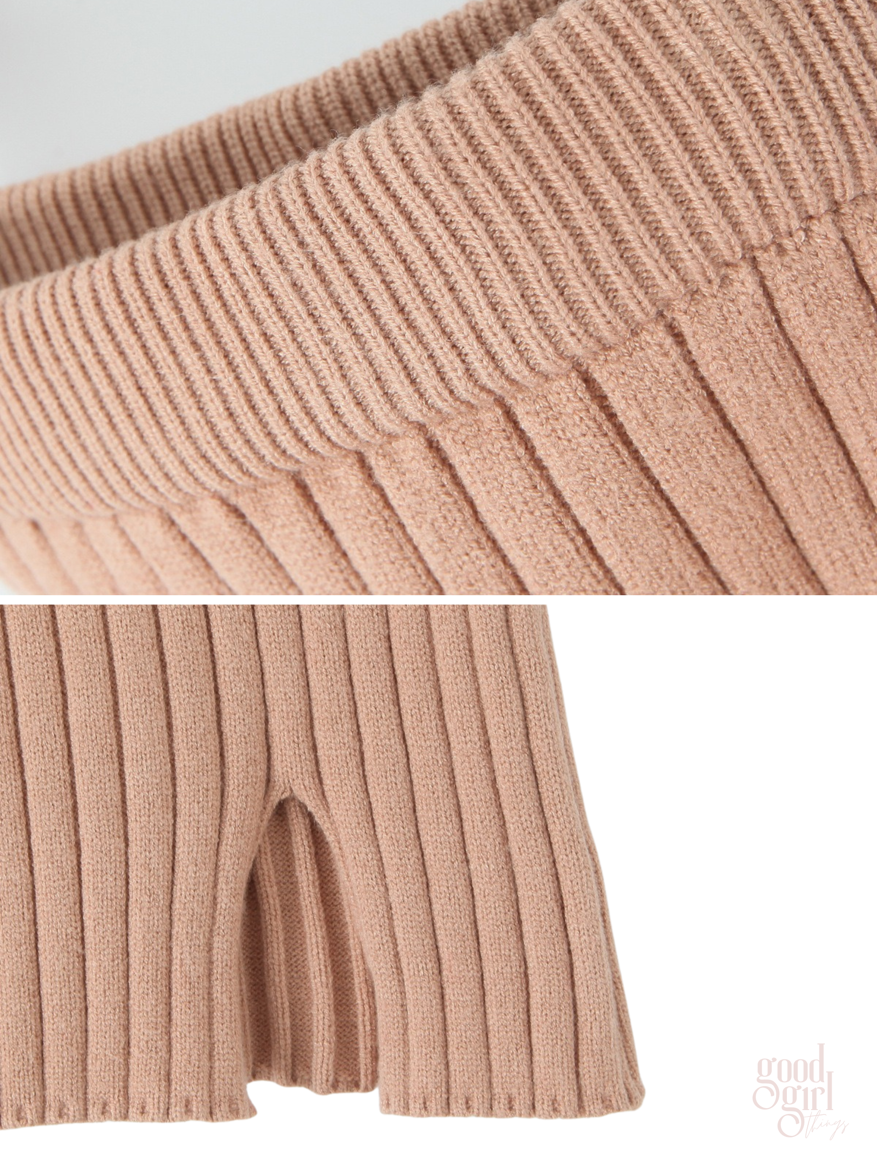 Vicky Knitted Mini Skirt & Sweater Set