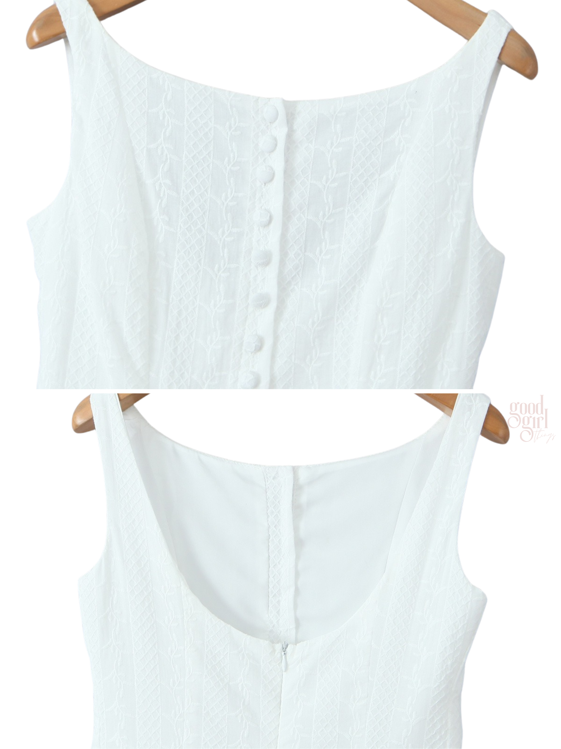 Baylee Eyelet Mini Dress