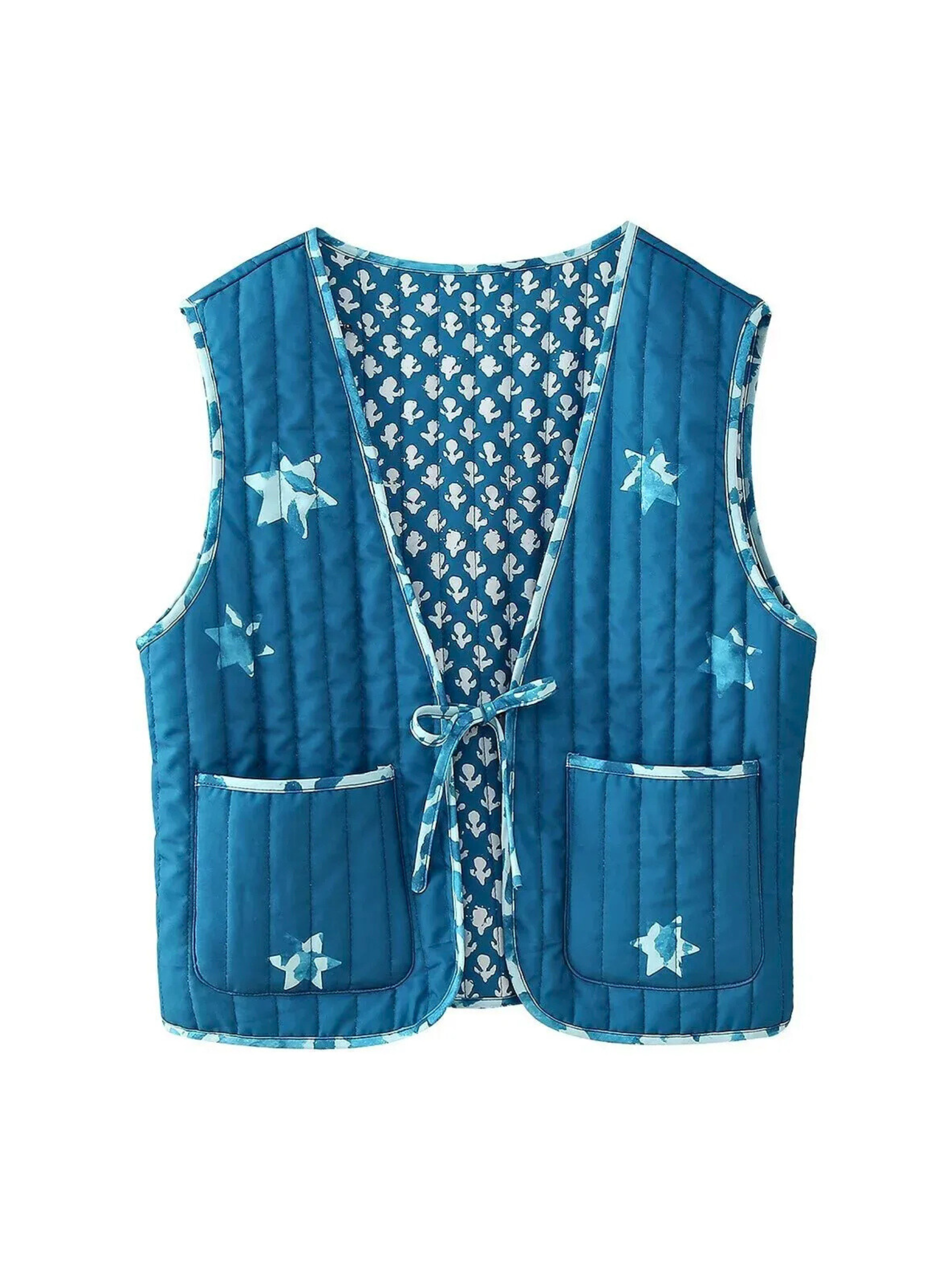 Mana Reversible Quilted Vest