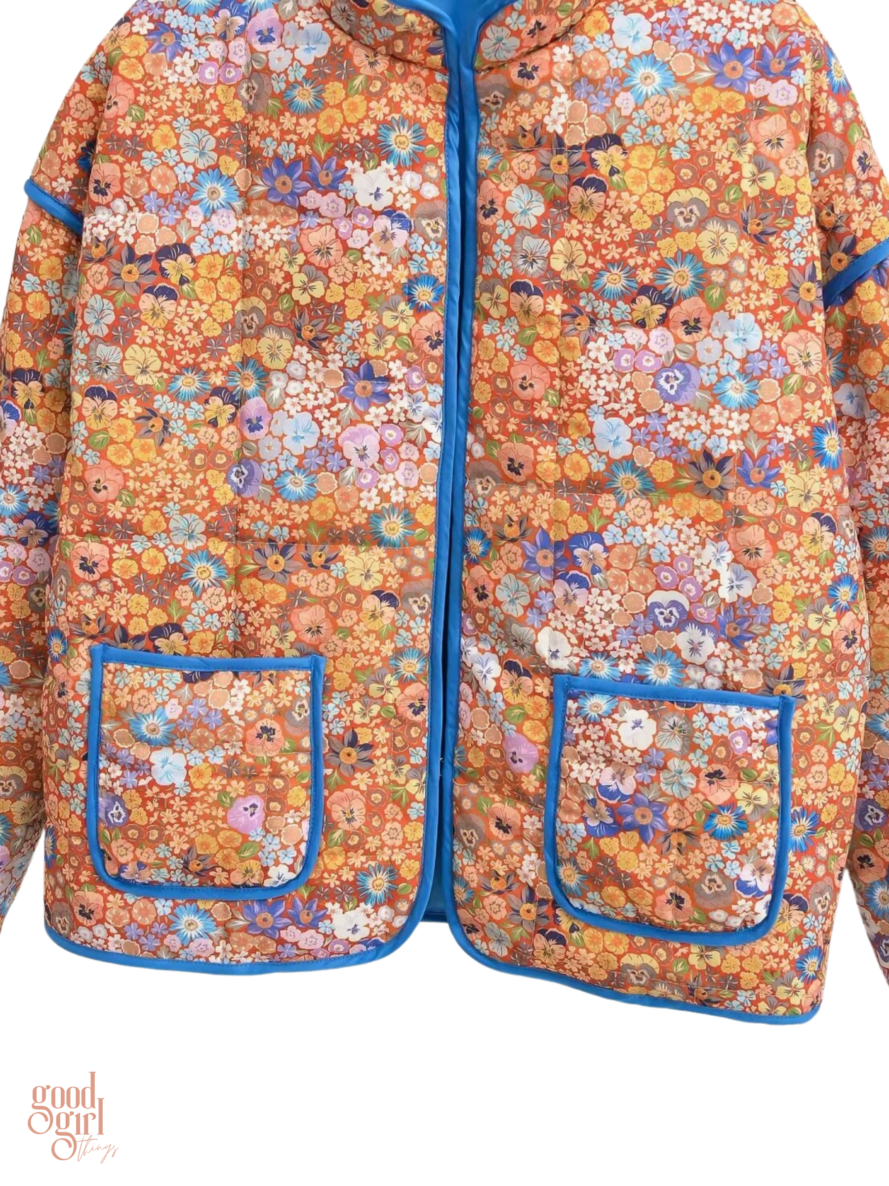 Billie Retro Printed Cotton Jacket