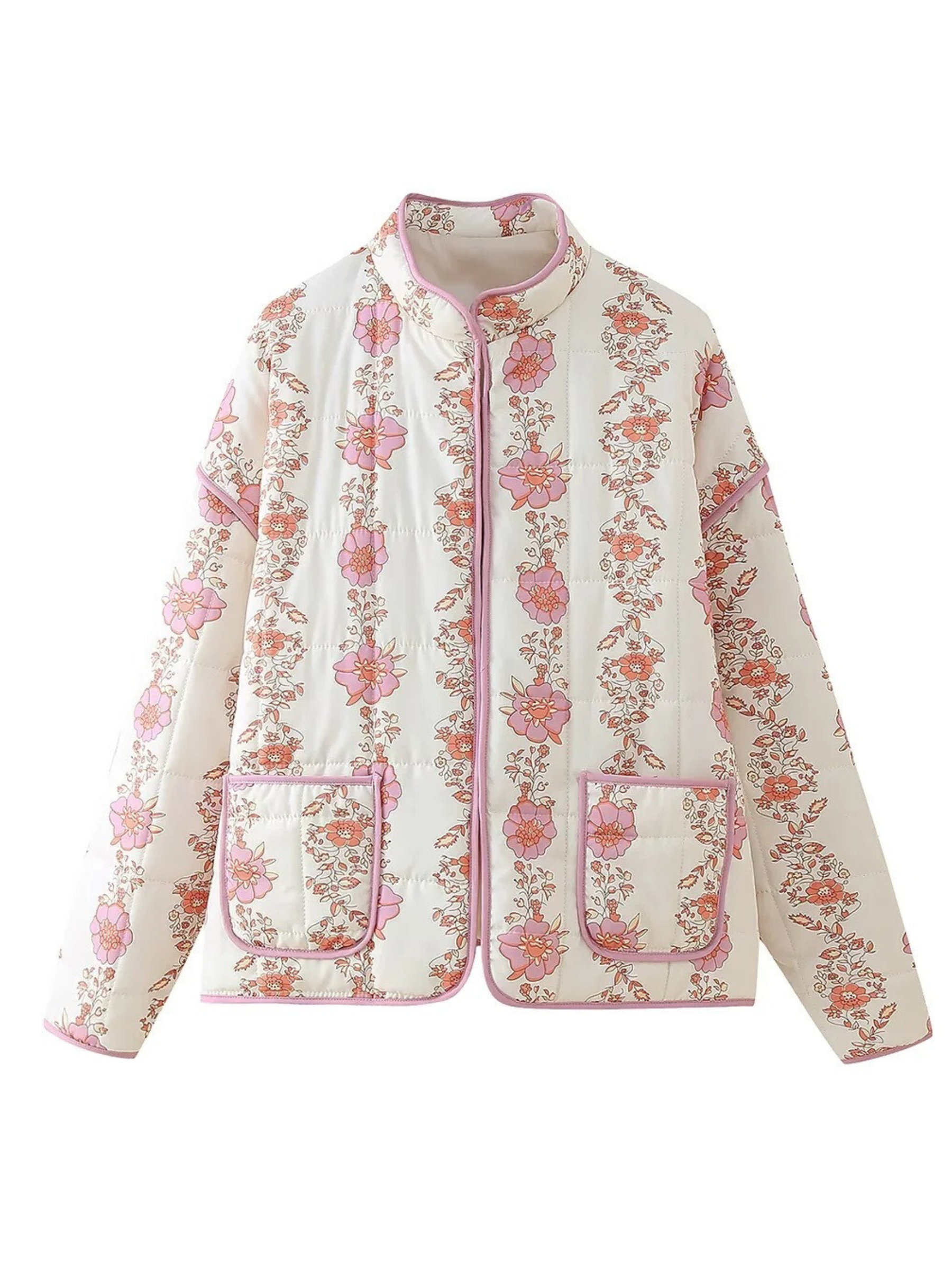 Billie Retro Printed Cotton Jacket