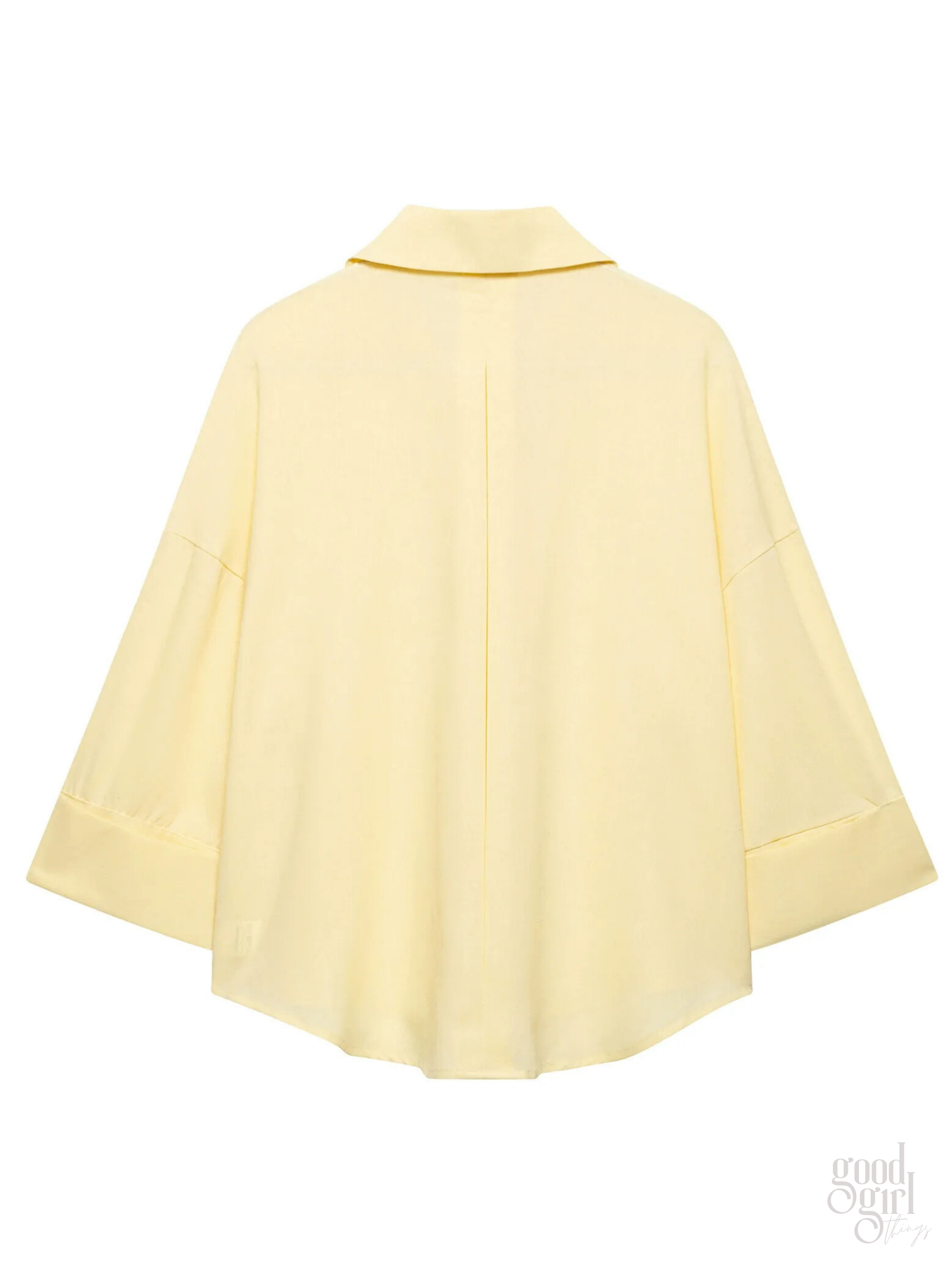 Rachael Oversized Button-Up Shirt