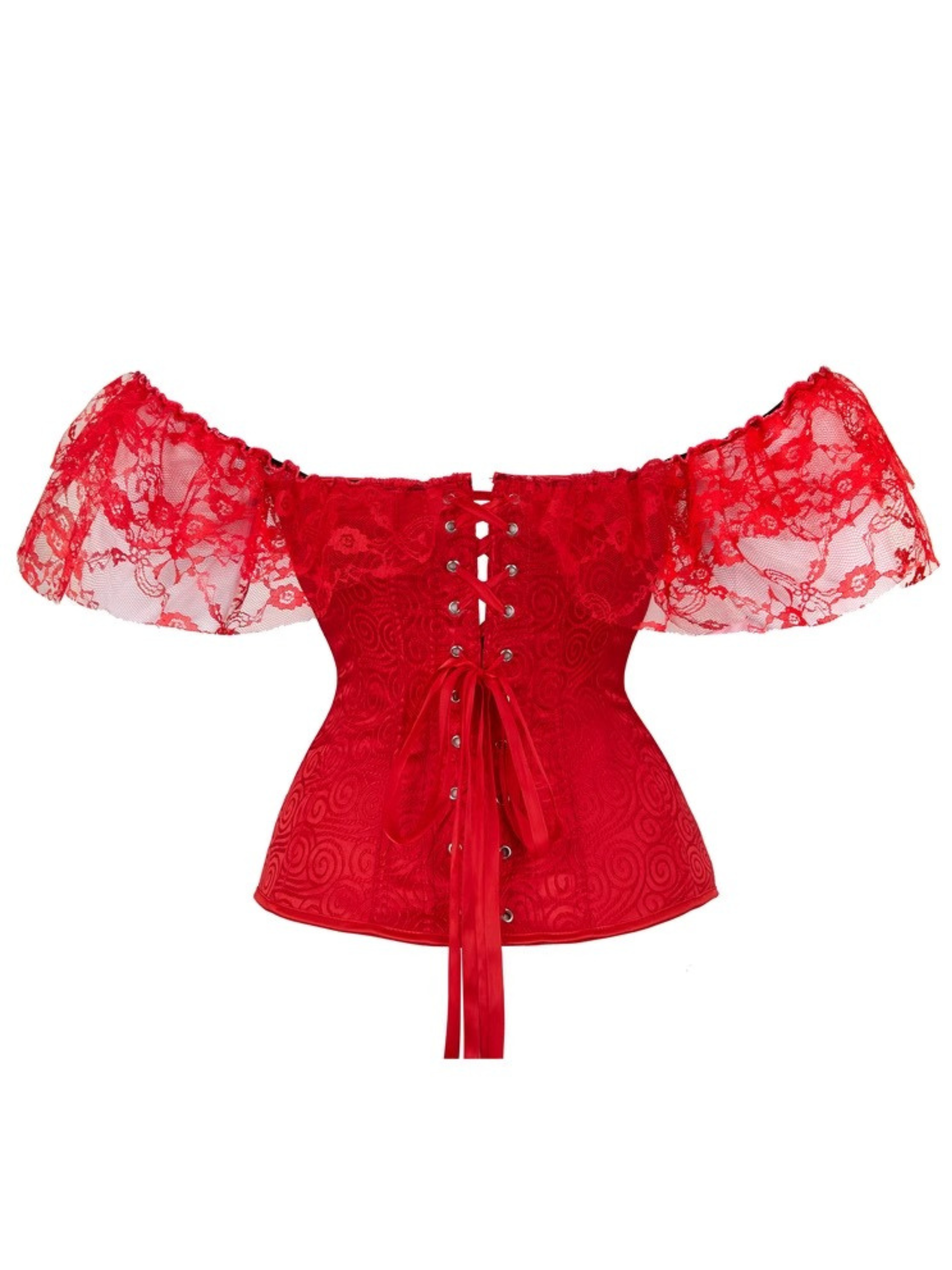 Lareen Lace Sleeve Corset