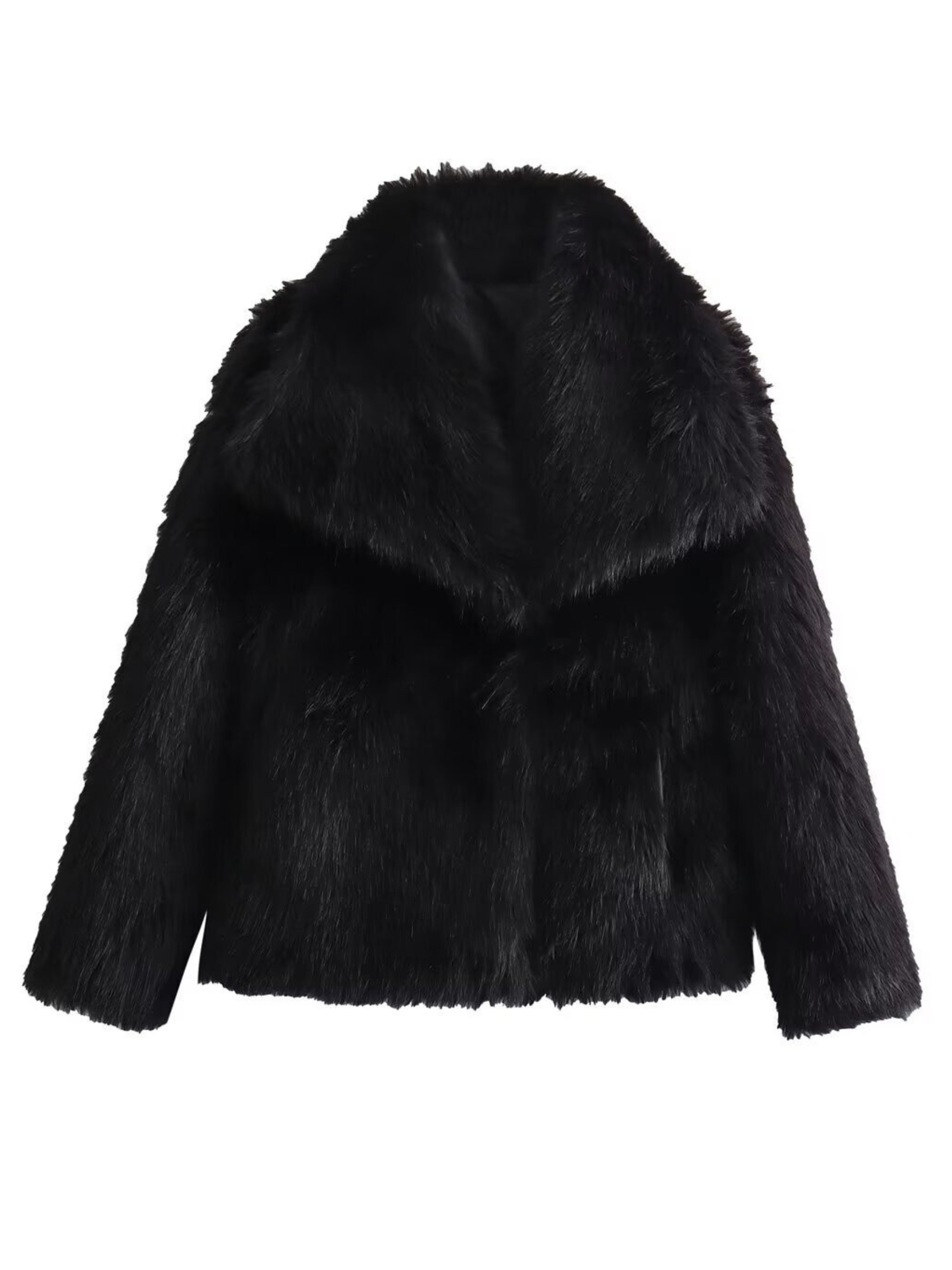 Karra Faux Fur Lapel Jacket