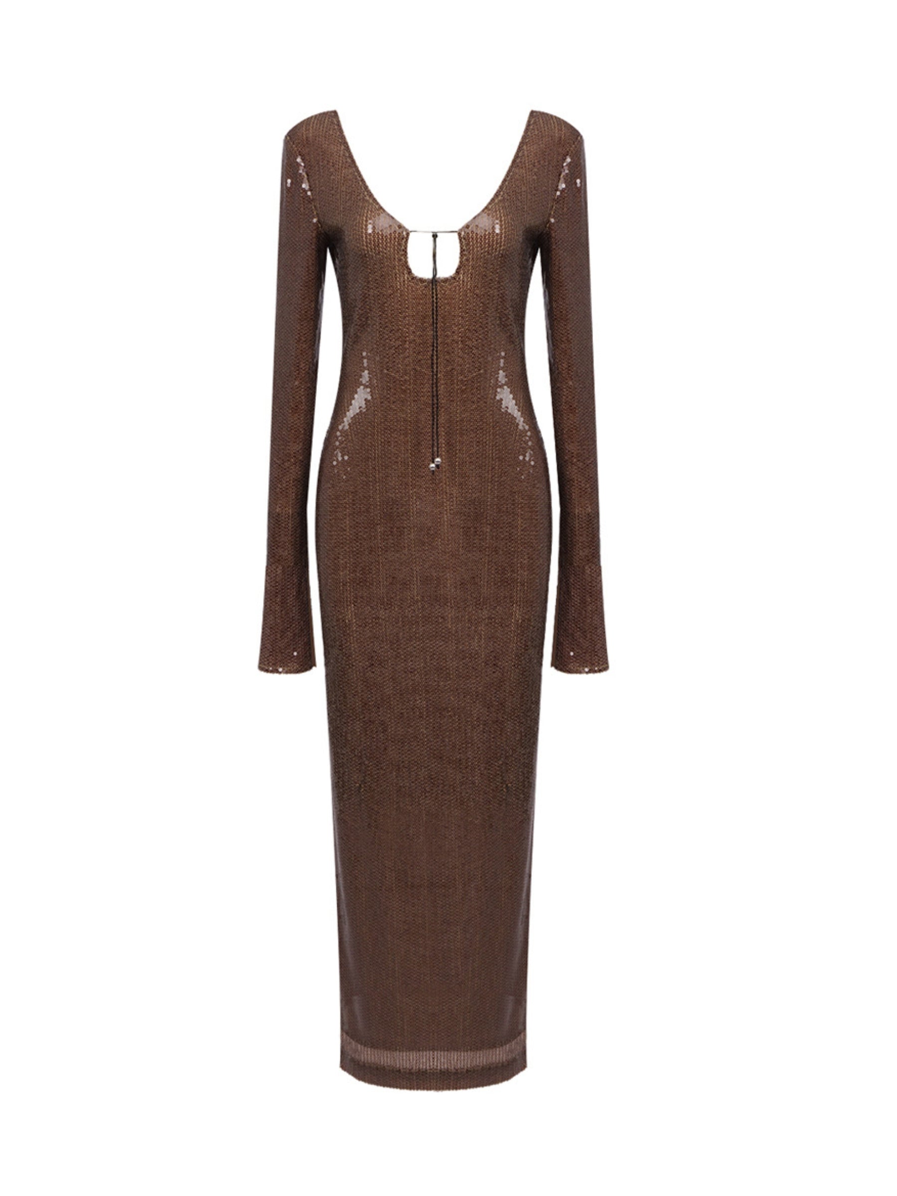 Rowena Long Sleeve Sequin Dress