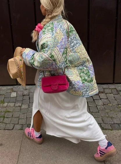 Markayla Reversible Floral Jacket