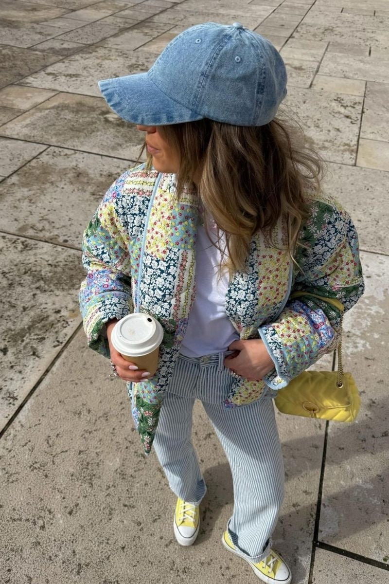 Markayla Reversible Floral Jacket