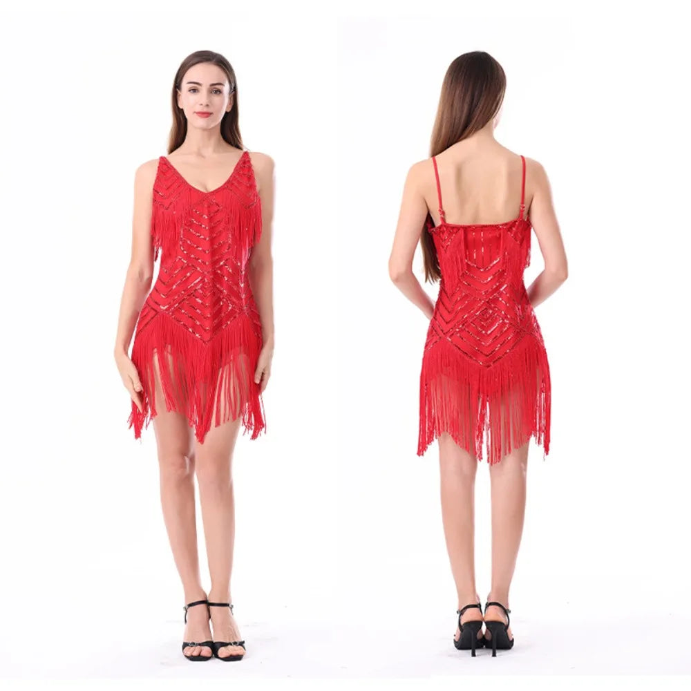 Fringe Skirt Tassel Party Latin Dance Wear Performance