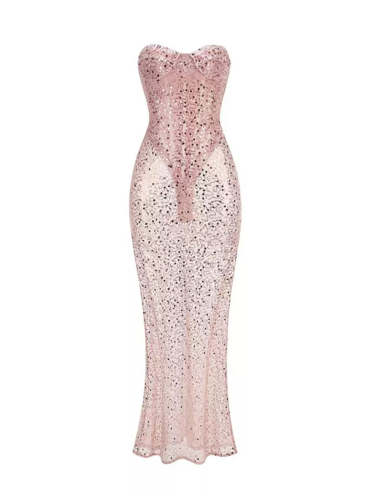 Loxley Sequin Corset Dress