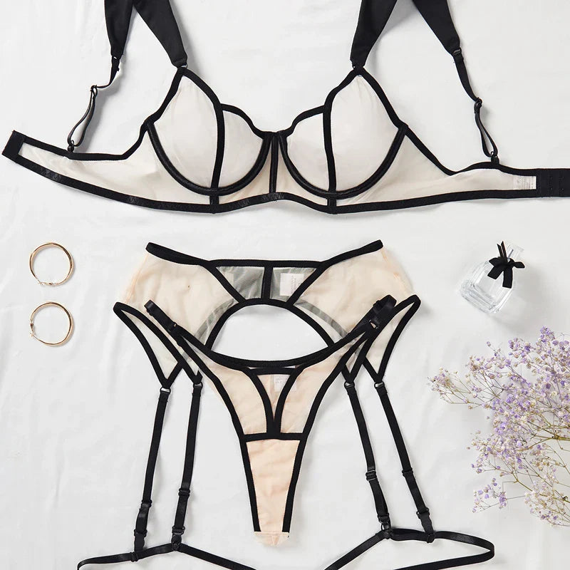 Erotic Lingerie Sets Wearing a Lot of Underwear Without Censorship Bra and Panties Sets