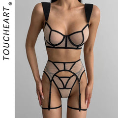 Erotic Lingerie Sets Wearing a Lot of Underwear Without Censorship Bra and Panties Sets
