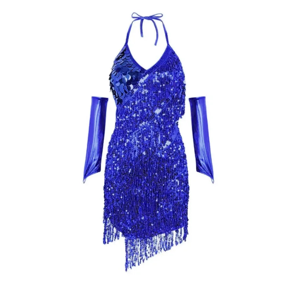 Party Night Clubsweet Elegant Tassel Latin Dresses Dance Wear Stages
