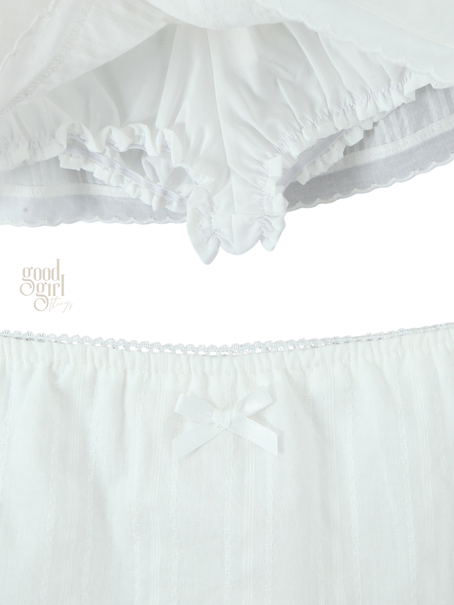 Eleanor Lace Trim Skirt Set