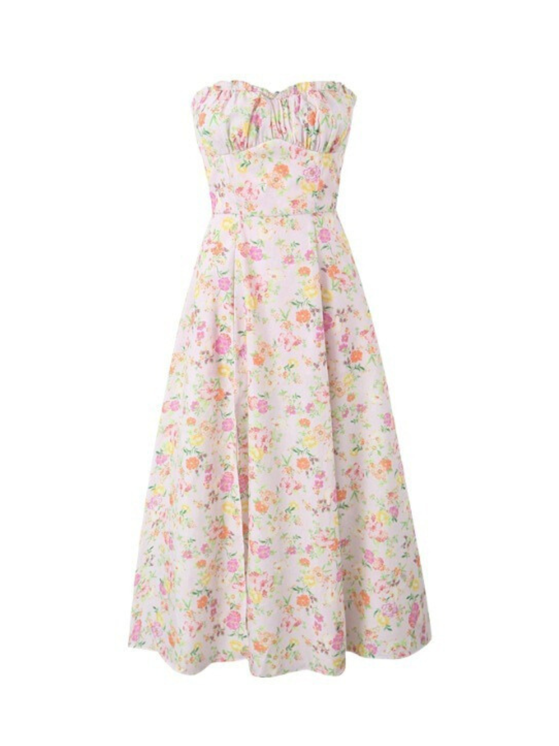 Remingtyn Floral Strapless Dress & Corset Set