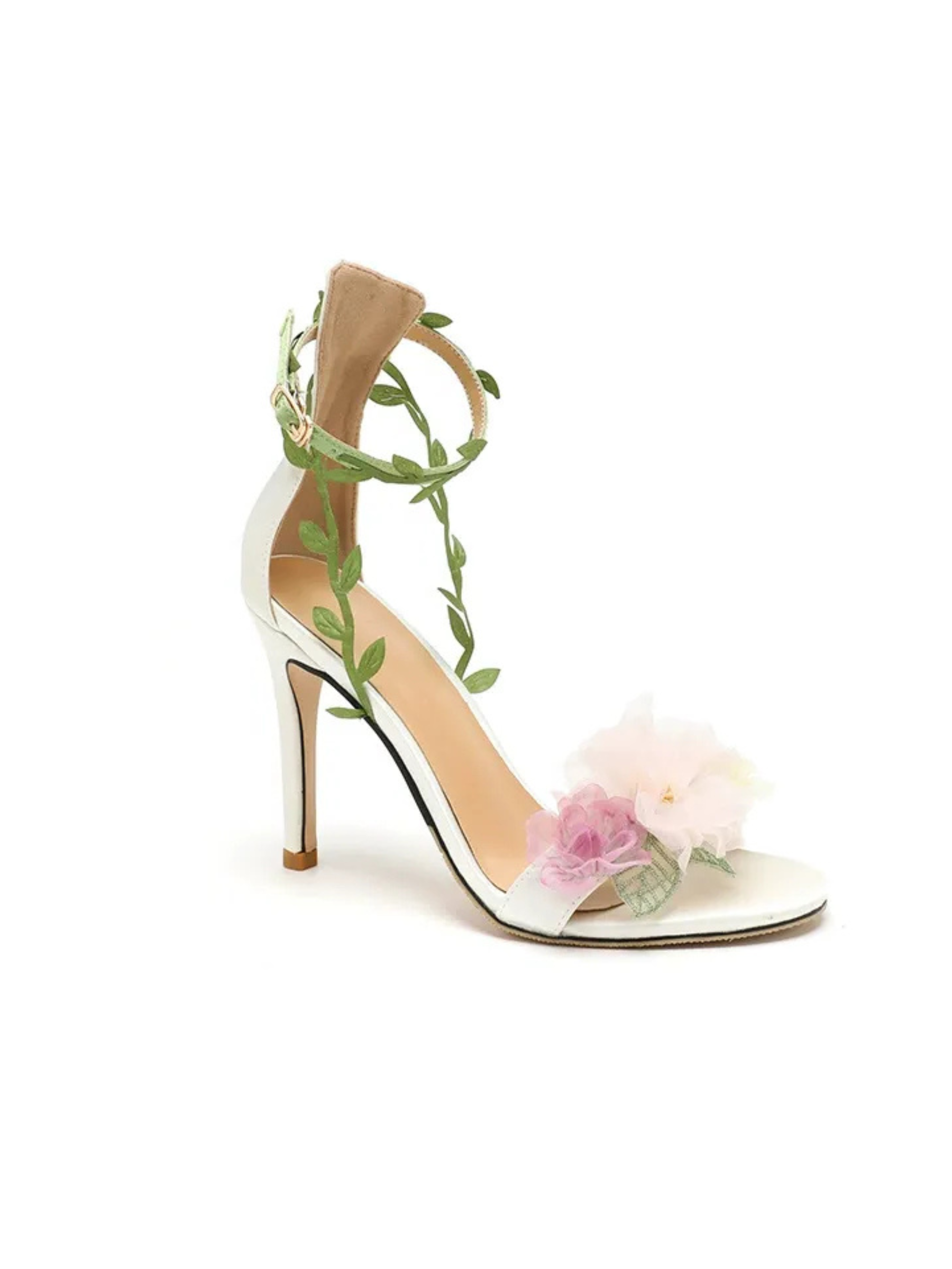 Claire Floral Heels