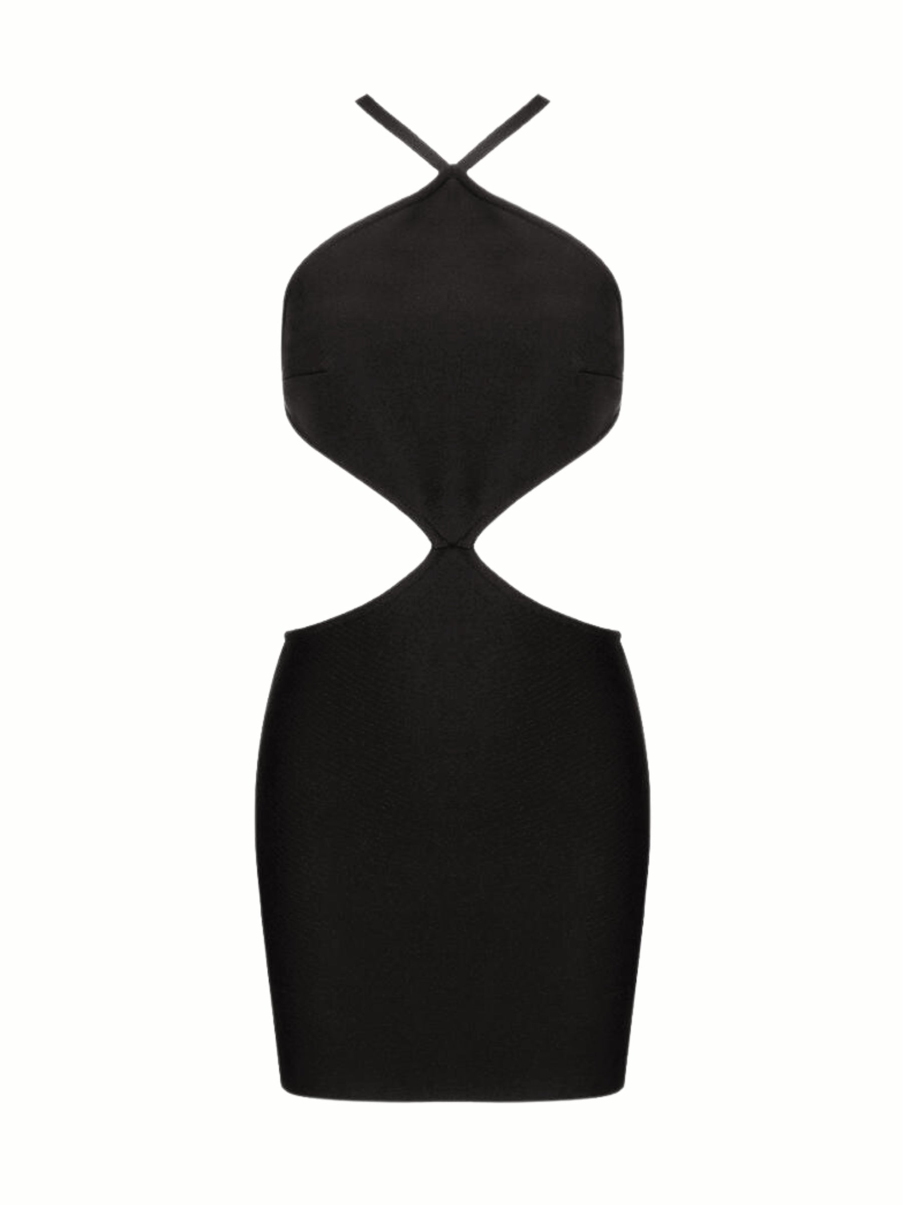 Kasie Cross Back Mini Dress