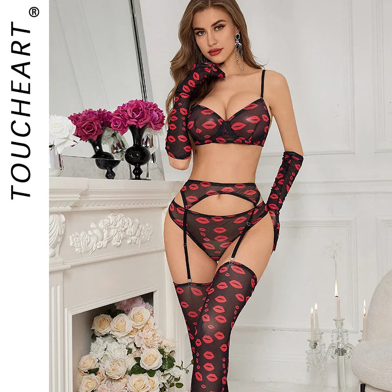 Lingerie Lingeries Set Good Quality Lingerie Femmes Choice Bra and Underwear Set Thong