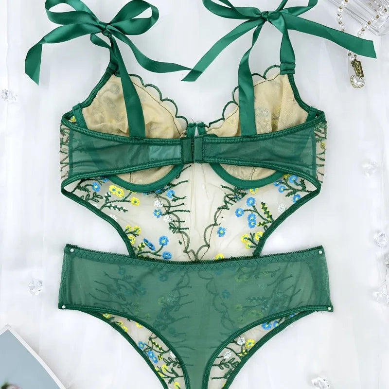 Lingerie Bra and Panties Sets Lingeries Set Wear Set Female Lingerie Femmes Choice Thong