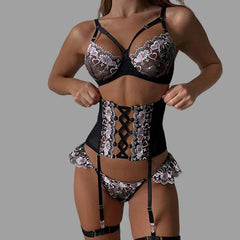 Underwear Sets Sets Bra Romantic Lingeries Lingerieset Dames Ensemble Lingeries Femmes Below
